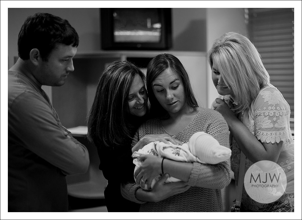 Porter’s birth day Fort Smith, AR birth photographer MJW